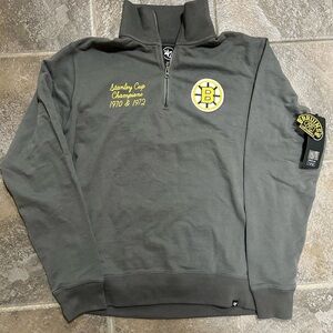 Boston bruins quarter zip